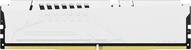 Alt view image 2 of 5 - Kingston FURY Beast White 16GB 5200MT/s CL40 DDR5 XMP DIMM | Overclocking | Plug N Play | Intel XMP 3.0 | Single Module | KF552C40BW-16