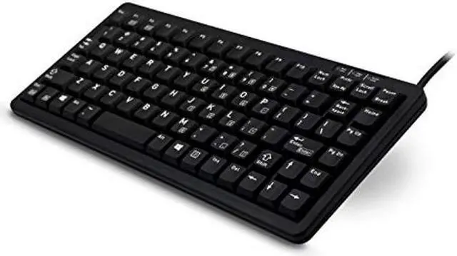 Alt view image 2 of 5 - Cherry G84 Ultraslim Keyboard, Black - 83 Keys, G84-4100LCMUS-2