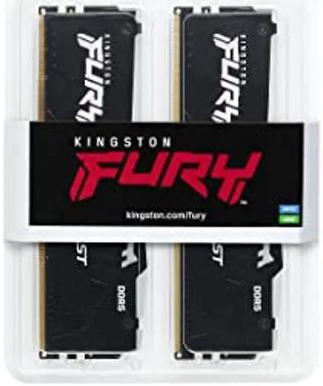 Alt view image 4 of 5 - Kingston FURY Beast 16GB (2x8GB) 5600MT/s DDR5 CL36 RGB Desktop Memory Kit of 2 | Infrared Syncing | AMD Expo | Plug N Play | KF556C36BBEAK2-16