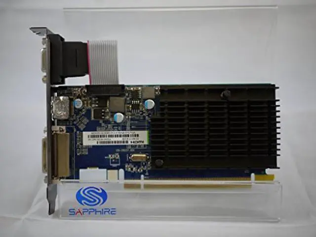 Alt view image 3 of 5 - Sapphire Radeon HD 5450 1 GB DDR3 HDMI/DVI-D/VGA PCI-Express Graphics Card 100292DDR3L