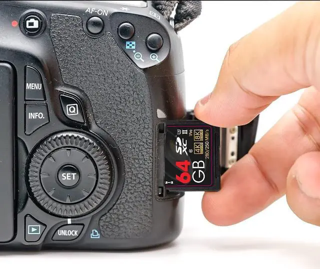 Alt view image 3 of 5 - Ritz Gear 64GB High-Speed SDXC UHS-II SD Card, C10, U3, V90, Full-HD & 8K Memory Card for DSLR, Cinema-Quality Video Cameras