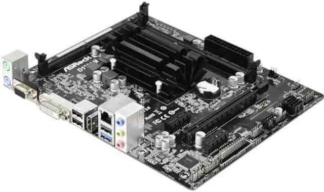 Alt view image 3 of 5 - ASRock Motherboard Micro ATX DDR3 1066 NA D1800M