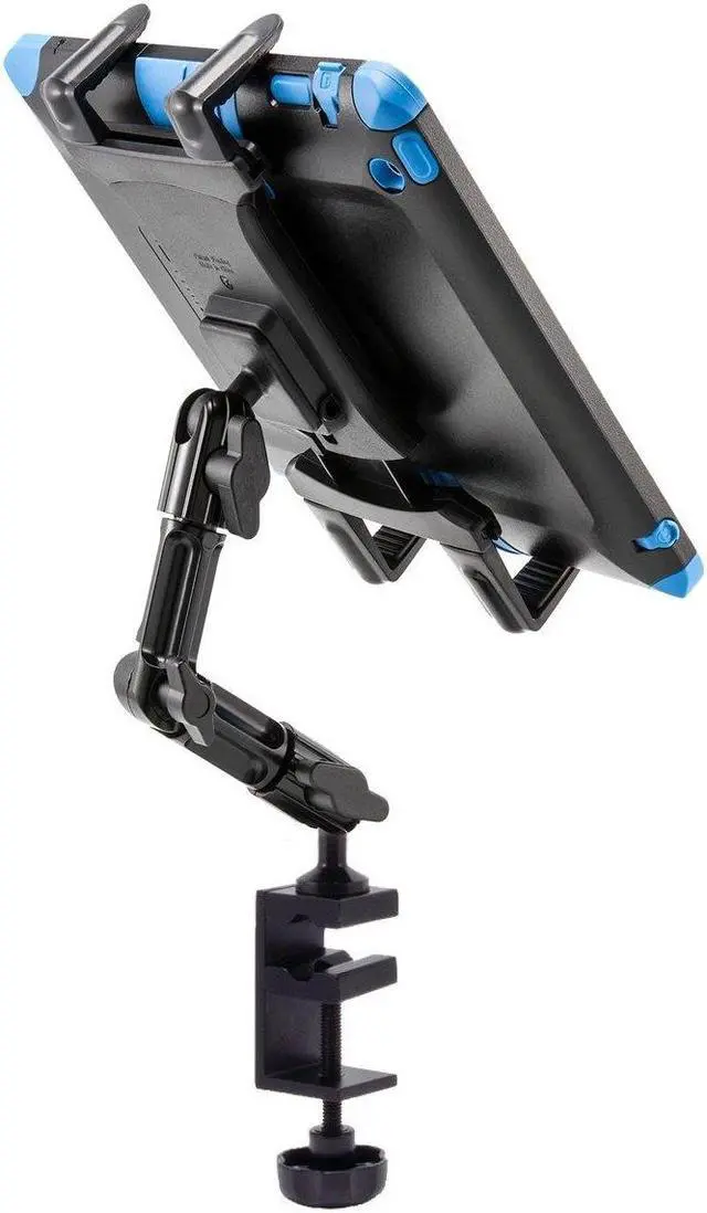 Alt view image 2 of 5 - ChargerCity Heavy Duty 4-Way Adjust Aluminum Alloy Pole/Bar Cymbal Mic Microphone Stand Podium Tablet Holder Clamp Mount for iPad Pro Air Mini Galaxy Tab Surface Book Pro Pixel