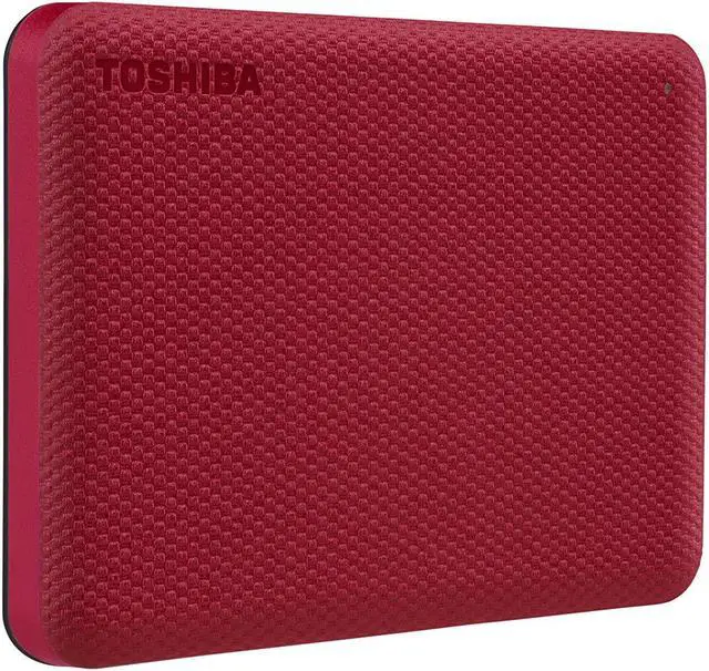 Main image of Toshiba Canvio Advance 1TB Portable External Hard Drive USB 3.0, Red - HDTCA10XR3AA