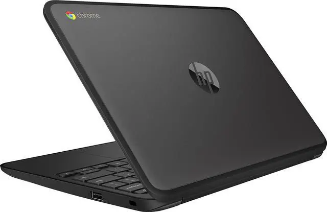 Alt view image 4 of 5 - HP G5 11.6 inch HD Chromebook Intel Celeron N3060 (1.60 GHz) 2 GB Ram 16 GB eMMC SSD Chrome OS