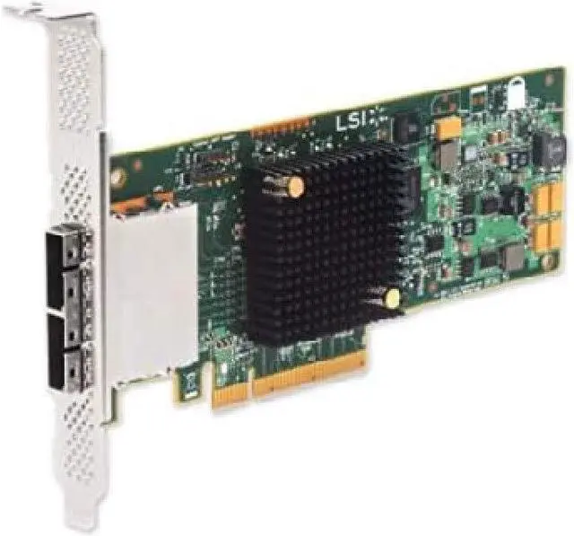 Main image of LSI SAS9207-8E Logic SGL SAS PCIE 12/3.3V CTLR 8Port Ext 6GB/S SATA Plus SAS