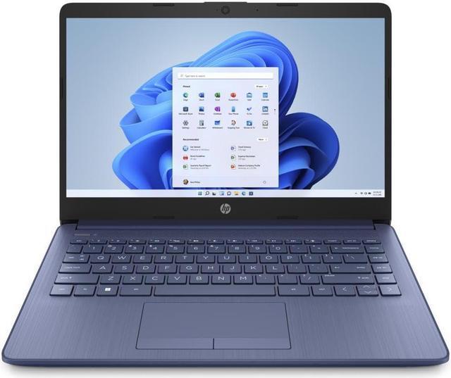 Main image of HP Stream 14" HD Laptop, Intel Celeron N4120, 4GB RAM, 64GB eMMC, Windows 11 Home in S Mode with Office 365 Personal for 1 Year (14-cf2111wm, Blue)