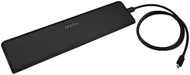 Main image of Accell InstantView USB-C 4K Docking Station - 2 HDMI, 3x USB-A 3.1, Ethernet, Audio Ports Compatible with PC, macOS, Android, Chromebook, (K31G2-001B)