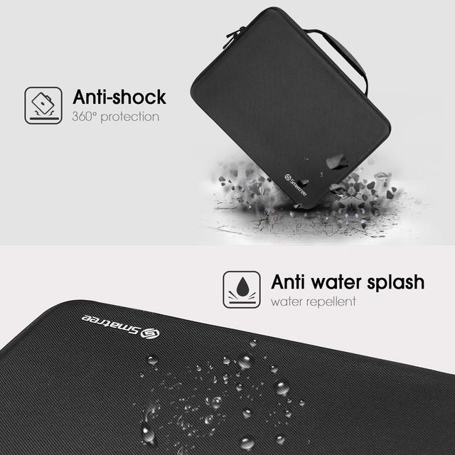 Alt view image 4 of 5 - Smatree 15.6 inch Samsung Laptop Hard Carrying Case for Samsung Galaxy Book4/Galaxy Book4 360, Galaxy Book3/Galaxy Book3 360, Galaxy Book2 Pro/Galaxy Book2 Pro 360, 11 inch iPad Pro M4 2024 Case