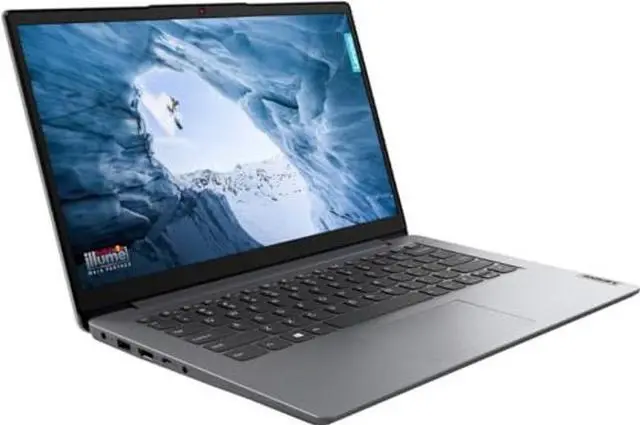 Alt view image 2 of 5 - Lenovo IdeaPad 1 14 Laptop, 14.0" HD Display, Intel Celeron N4020, 4GB RAM, 512GB (64GB eMMC+512GBSSD) Storage, Intel UHD Graphics 600, Win 11 in S Mode, Cloud Grey