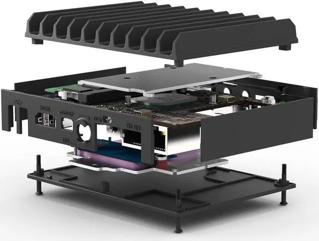Alt view image 3 of 5 - fitlet2 (J3455 Barebone)