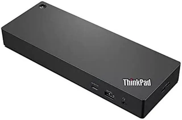 Alt view image 2 of 5 - Lenovo ThinkPad Universal Thunderbolt 4 Dock, 4 Displays, Dynamic Power Charging up to 100W, Black