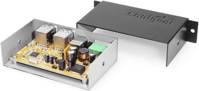 Alt view image 4 of 5 - 4-Port Industrial USB 2.0 Powered Variable Voltage Input