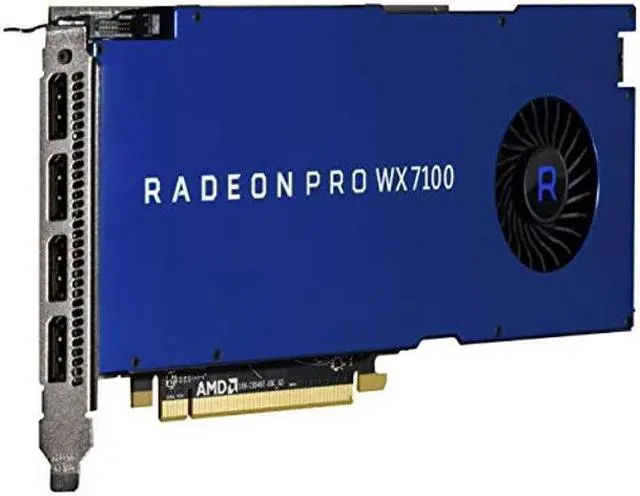 Alt view image 2 of 5 - AMD Radeon Pro WX 7100 100-505826 8GB 256-bit GDDR5 Video Cards - Workstation