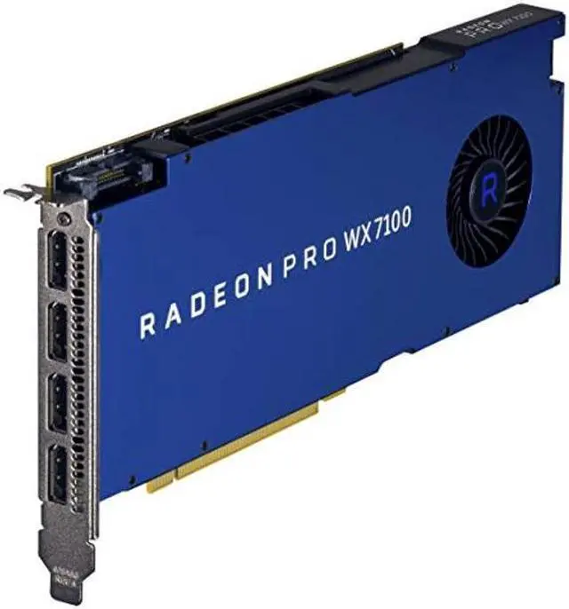 Alt view image 3 of 5 - AMD Radeon Pro WX 7100 100-505826 8GB 256-bit GDDR5 Video Cards - Workstation