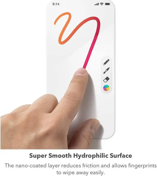 Alt view image 2 of 5 - ZAGG InvisibleShield Glass+ Vision Guard Plus - Blocks Harmful High-Energy Visible (HEV) Blue Light And 99% of UV Light From Your Device - Made For Apple iPad Pro 11" (4th, 3rd, 2nd and 1st Gen) and i