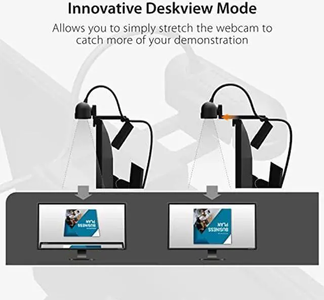 Alt view image 4 of 5 - j5create 1080P Dual Mode Webcam and Document Camera with Auto & Manual Focus, Magnetic Privacy Cover for PC, Laptops | for Live Streaming, Video Calls, Online Meetings, Online Classes (JVU250)
