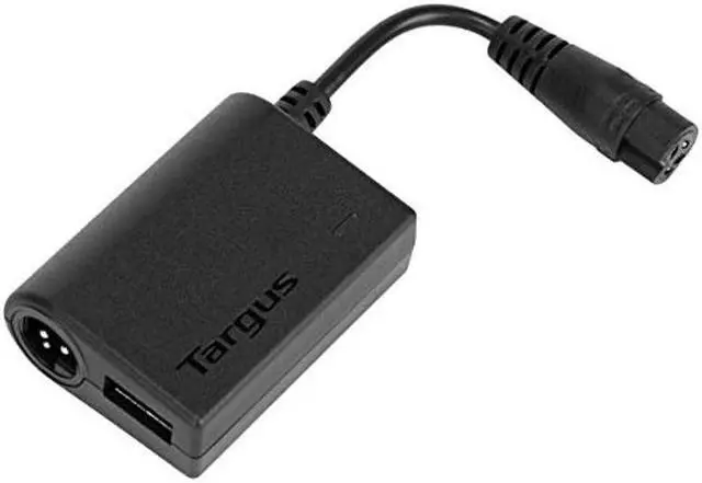 Alt view image 4 of 5 - Targus 90 Watt AC Laptop Charger with USB Fast Charging Port