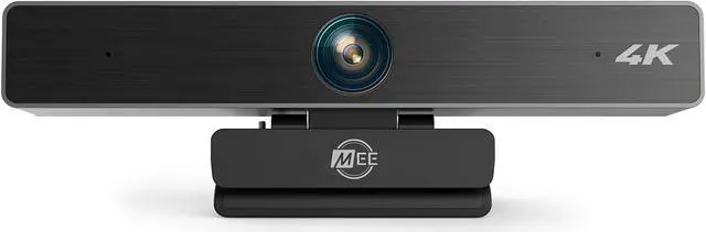 Main image of MEE audio C11Z 4K Ultra HD Webcam with ANC Microphones, 4X Digital Zoom, Low Light Correction, Wide Angle Lens and Privacy Cover for Zoom Video Conferencing on Computer PC Mac Laptop Desktop