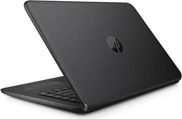 Alt view image 4 of 5 - HP 14-ax040wm Laptop, Intel Celeron N3060, 1.6 GHz, 32 GB, Windows 10 Home 64 Bit, Black, 14"