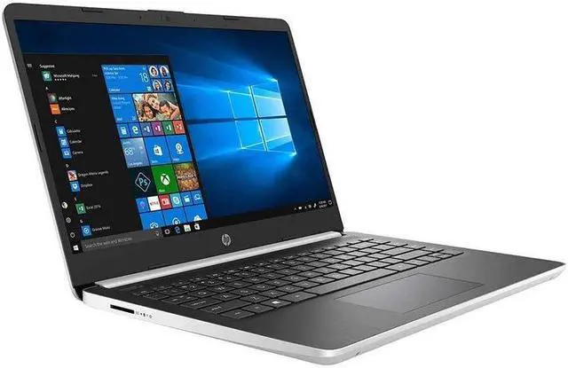 Alt view image 3 of 5 - HP 2020 Pavilion 14" FHD Laptop Computer, Intel Pentium N5000 Processor, 4GB DDR4 RAM, 64GB eMMC SSD, HD Webcam, HD Audio, HDMI, Intel UHD Graphics, Windows 10 S, Silver, 128GB USB Card