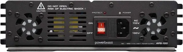 Alt view image 3 of 3 - PowerBass APS-100 - 100 Amplifier AC to DC Power Supply 110-130V AC