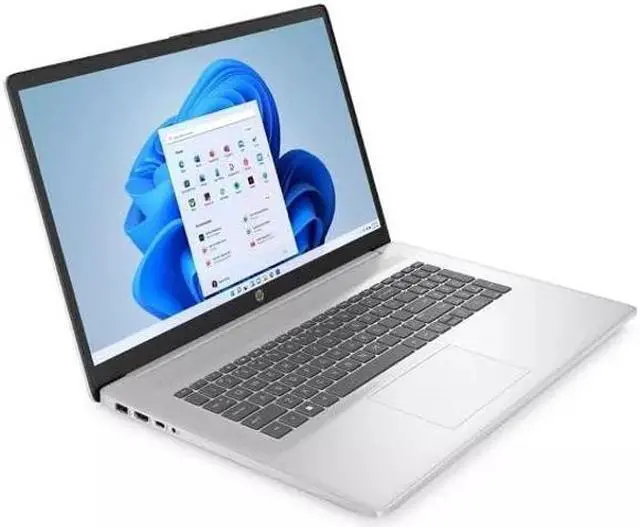 Alt view image 3 of 5 - HP 17 Touchscreen Laptop Computer for Student and Business, 17.3" HD+ Touch Laptop, Intel Pentium Silver-N5030, 4GB RAM, 128GB SSD, 1 Year Microsoft 365, Wi-Fi, HDMI, Windows 11 Home in S Mode