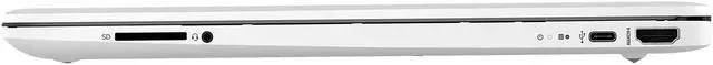 Alt view image 5 of 5 - HP 15 Notebook Laptop, 15.6" HD Screen, Intel Core i3-1115G4 Processor, 8GB RAM, 256GB SSD, Webcam, Wi-Fi, HDMI, Windows 11 Home, White
