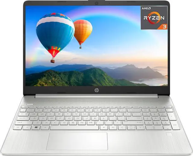 Main image of HP 2023 Newest Thin and Light Laptop, 15.6 Inch Display, AMD Ryzen 3 5300U(Quad-core) Processor, 16GB RAM, 512GB SSD, AMD Radeon Graphics, Numeric Keypad, Wi-Fi, Bluetooth, Windows 11 Home in S Mode