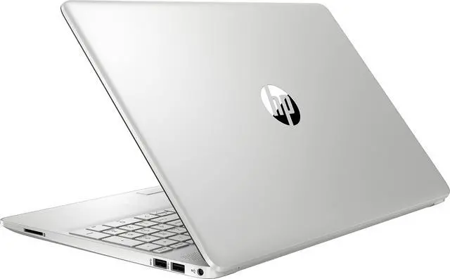 Alt view image 2 of 5 - HP 2022 Notebook 15 Laptop, 15.6" HD Display, Intel Celeron N4120 Processor, 16GB DDR4 Memory, 256GB SSD, Webcam, USB Type-C, RJ-45, HDMI, Long Battery Life, Windows 11 Home, Silver