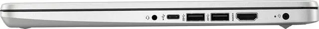 Alt view image 5 of 5 - HP 2022 Pavilion 14''HD Laptop Computer, Dual-Core AMD Ryzen 3 3250U (Upto 3.5GHz, Beat i5-7200U), 16GB RAM, 512GB SSD, USB-A&C, Long Battery Life,Win 11+HubxcelAccessory, Natural Silver