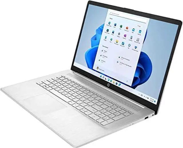 Alt view image 3 of 5 - HP 2022 Newest 17 Notebook Laptop, 17.3" HD Display, 11th Gen Intel Core i3-1115G4 Processor, 16GB DDR4 RAM, 512GB PCIe SSD, Webcam, HDMI, Wi-Fi, Bluetooth, Windows 11 Home, Silver