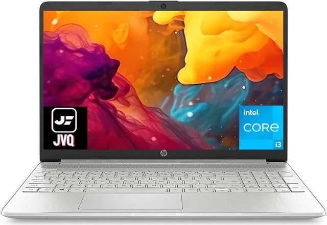 Main image of HP Newest 15.6" HD Laptop Computer, 11th Gen Intel Quad-Core i3-1125G4(Up to 3.7GHz, Beat i5-10210U), 16GB RAM, 1TB PCIe SSD, Webcam, Bluetooth, Wi-Fi, HDMI, USB-C, Windows 11 S, Silver
