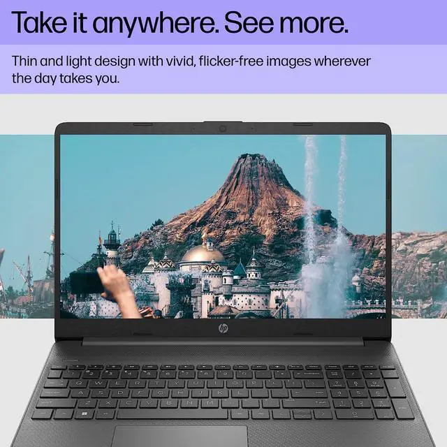 Alt view image 3 of 5 - HP 15.6 FHD Newest Flagship Business Laptop, Intel 4-Core i3-1215U up to 4.4GHz (Beat i5-1155G7), 32GB RAM, 1TB NVMe SSD, Fast Charge, Numpad, Bluetooth, Wi-Fi, HDMI, Windows 11,w/GM Accessory, Gray