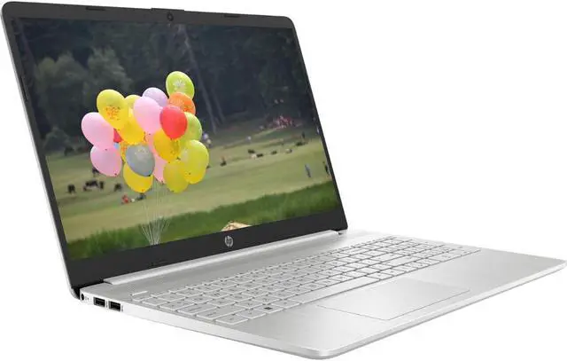 Alt view image 2 of 5 - HP Essential Laptop, 15.6" HD Touchscreen, Intel Core i3-1215U, 32GB RAM, 2TB PCIe SSD, Webcam, Type-C, HDMI, SD Card Reader, Wi-Fi, Windows 11 Home, Silver