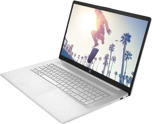 Alt view image 4 of 5 - HP 17.3" Diagonal HD+ Touchscreen Display, AMD Ryzen 3 3250u, AMD Radeon Graphics, HD Webcam, WiFi 6, HDMI, Bluetooth, 1-Year 365 Office, W10 Home, Accessories (8GB RAM 256GB SSD)