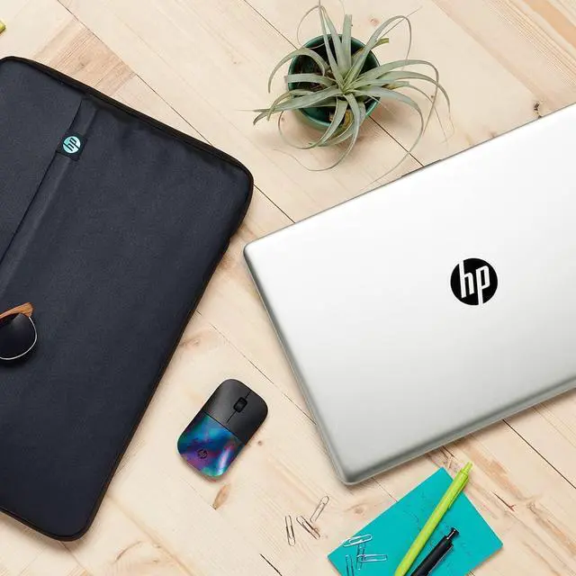 Alt view image 5 of 5 - HP 17" FHD Laptop, 11th Gen Intel Core i3-1115G4, Dual-Core, up to 4.1 GHz, 8GB DDR4 RAM, 512GB PCle SSD, WiFi, Bluetooth, Webcam, HDMI, RJ-45, Windows 11 with JAWFOAL