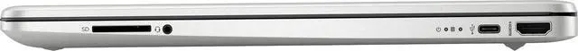 Alt view image 5 of 5 - HP 15-DY500 2023 Business Laptop 15.6" HD 1366x768 Touchscreen Display 6-Core Intel i3-1215U 12GB DDR4 512GB SSD Intel UHD Graphics Wi-Fi 5 Windows 10 Home w/ONT 32GB USB