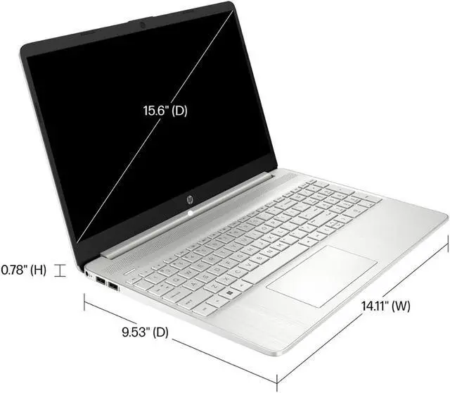 Alt view image 5 of 5 - HP Pavilion Business Laptop, 15.6" HD Display, AMD Ryzen 3 5300U (Beats i7-1065G7), AMD Radeon Graphics, Long Battery Life, Bluetooth, Webcam, Wi-Fi, w P500 SSD, Win11 (32GB RAM | 1TB PCIe SSD)