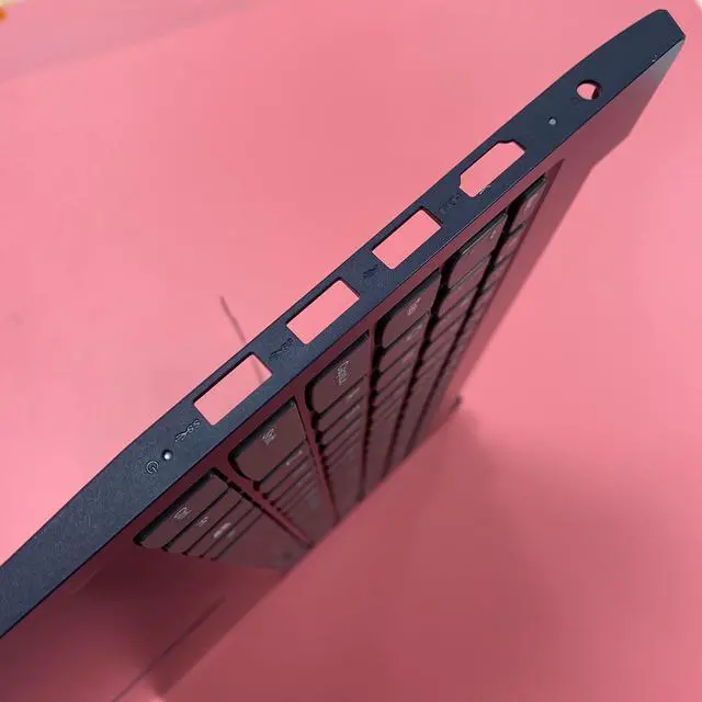 Alt view image 3 of 5 - LTPRPTS Replacement Laptop Upper Case Palmrest Non-Backlit Keyboard Touch Assembly Part for Lenovo IdeaPad 3 15IML05 15IIL05 15ADA06 15iml05 5CB1D03528 Blue