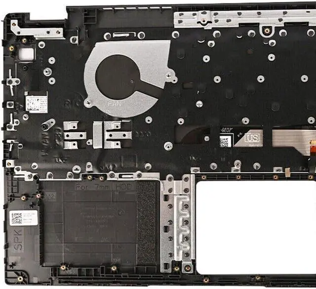 Alt view image 4 of 5 - wzqrps Replacement for Dell Latitude 3510 E3510 Laptop Upper Case Palmrest Backlit Keyboard Assembly Part 0JYG4Y JYG4Y