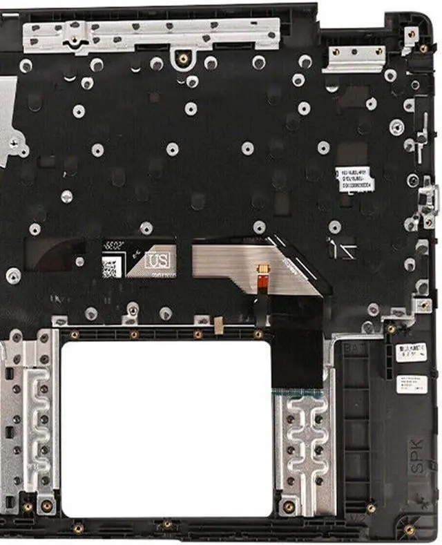 Alt view image 3 of 5 - wzqrps Replacement for Dell Latitude 3510 E3510 Laptop Upper Case Palmrest Backlit Keyboard Assembly Part 0JYG4Y JYG4Y