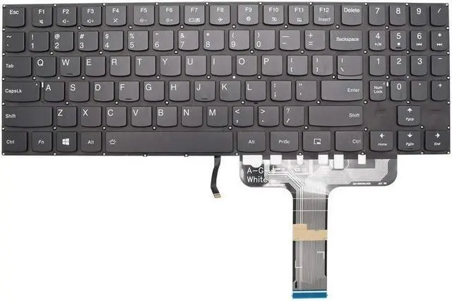 Main image of New Keyboard Replacement for Lenovo Legion Y7000P Y530 Y530-15ICH Y540-15IRH Y540-15IRH-PG0 Keyboard US Black with Backlit
