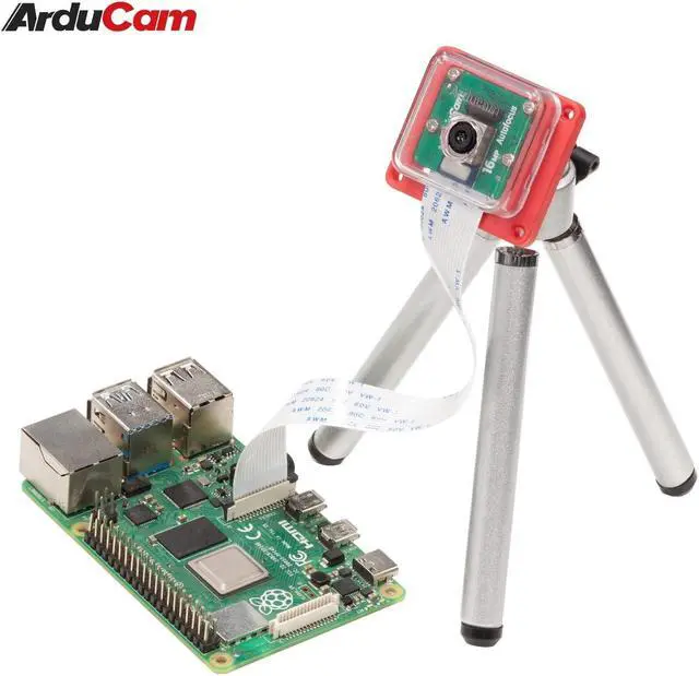 Alt view image 5 of 5 - Arducam 16MP Autofocus Camera Module for Raspberry Pi with ABS Case, IMX519 16 Megapixel High Resolution Autofocus Camera for All Raspberry Pi Models