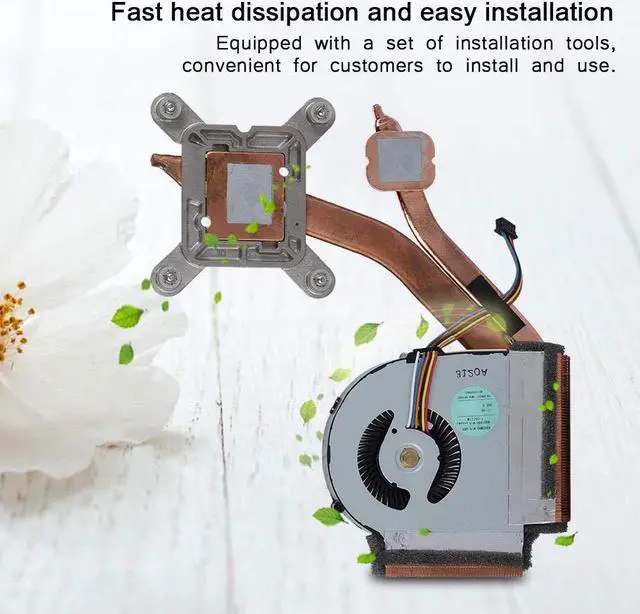 Alt view image 3 of 5 - ASHATA CPU Cooling Fan,CPU Cooling Fan Heatsink Fan for Lenovo ThinkPad T430 T430i CPU Fan,Fast Heat Dissipation and Easy Installation,A Set of Installation Tools
