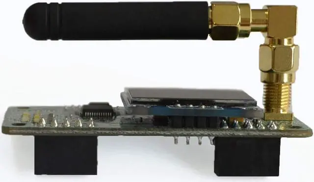 Alt view image 4 of 5 - AURSINC MMDVM Hotspot Board (V1.5.2) + Antenna + OLED Display Aluminium Case Support UHF C4FM YSF NXDN DSTAR P25 DMR Fully Assembled and Tested (Raspberry pi not Included)