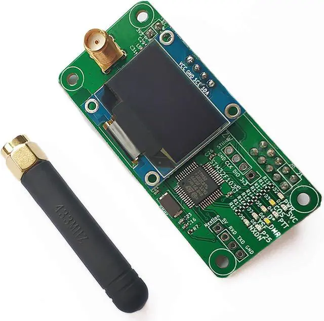 Alt view image 3 of 5 - AURSINC MMDVM Hotspot Board (V1.5.2) + Antenna + OLED Display Aluminium Case Support UHF C4FM YSF NXDN DSTAR P25 DMR Fully Assembled and Tested (Raspberry pi not Included)