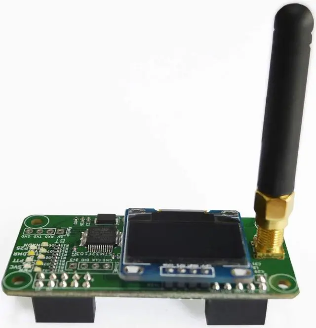 Alt view image 5 of 5 - AURSINC MMDVM Hotspot Board (V1.5.2) + Antenna + OLED Display Aluminium Case Support UHF C4FM YSF NXDN DSTAR P25 DMR Fully Assembled and Tested (Raspberry pi not Included)