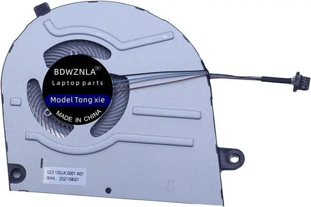 Alt view image 2 of 3 - BDWZNLA Replacement New Laptop CPU Integrated Graphics Cooling Fan for DELL Inspiron 7400 Series 0F4R10 F4R10 CN-0F4R10-SUK00-18L-1848-A00 DC5V 0.37A Fan