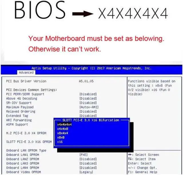 Alt view image 3 of 5 - chenyang Dual 2X Slimline SFF-8654 X8 NVME to PCI-Express X16 3.0 4.0 Raid Card VROC Raid0 Hyper Adapter
